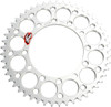 Renthal - 191U-420-49GESI - Rear Sprocket - Aluminum - 49 Tooth - Silver - Kawasaki