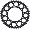 Renthal - 191U-420-50GEBK - Rear Sprocket - Aluminum - 50 Tooth - Black - Kawasaki