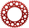 Renthal - 189U-420-55GRRD - Rear Sprocket - Aluminum - 55 Tooth - Red - Honda