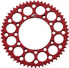 Renthal - 189U-420-56GRRD - Rear Sprocket - Aluminum - 56 Tooth - Red - Honda