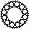 Renthal - 123U-520-49GYBK - Rear Sprocket - Aluminum - 49 Tooth - Black - Suzuki