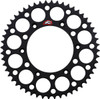 Renthal - 224U-520-52GPBK - Rear Sprocket - Aluminum - 52 Tooth - Black