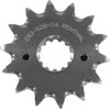 Renthal - 283--520-14GP - Front Sprocket - Grooved - 14 Tooth - XR 650R