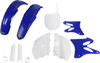 Ufo - YAKIT301F@999 - Body Kit - OEM Blue/White - Yamaha - YZ '02-'04