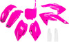 Ufo - HOKIT111F@P - Body Kit - Neon Pink/White - Honda - CRF '07-'25