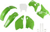 Ufo - KAKIT195F@999 - Body Kit - OEM Green/White - Kawasaki - KX '92