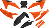 Ufo - KTKIT529F@333 - Body Kit - Orange/Black - KTM - SX '23-'24