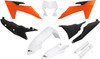 Ufo - KTKIT530F@444 - Body Kit - Black/Orange/White - KTM - EX '24-'25