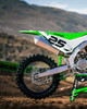 Ufo - KAKIT231F@222 - Body Kit - Green/White - Kawasaki - KX '24-'25