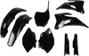 Ufo - YAKIT305F@001 - Body kit - Black - Yamaha - YZ '08-'09