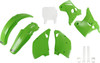 Ufo - KAKIT194F@999 - Body Kit - OEM Green/White - Kawasaki - KX '93