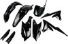 Ufo - YAKIT318F@001 - Body Kit - Black - Yamaha - YZ '14-'18