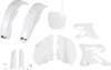 Ufo - YAKIT301F@046 - Body Kit - White - Yamaha - YZ '02-'04