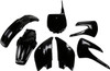 Ufo - KAKIT214K@001 - Restyle Body Kit - Black - KX 85