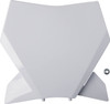 Ufo - KT05013#042 - Front Number Plate - '20-'26 White - KTM