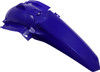 Ufo - YA04875-089 - MX Rear Fender - Blue - Yamaha - YZ '22-'26