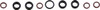 Vertex - 625001 - Injector O-Ring Kit - Yamaha