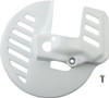 Ufo - HO02661#041 - Front Disc Cover - CR White - Honda - CR 125/250R/500R