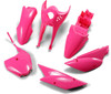 Ufo - KA37003-P - Replacement Body Kit - Pink - Kawasaki - KX '10-'25