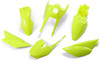 Ufo - KA37003-DFLU - Replacement Body Kit - Fluorescent Yellow - Kawasaki - KX '10-'25