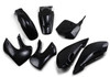 Ufo - KA37002001 - Replacement Body Kit - Black - Kawasaki - KLX '02-'09