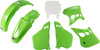 Ufo - KAKIT196-999 - Replacement Body Kit - '90 OEM Green/White - Kawasaki - KX '90-'91