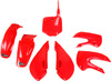 Ufo - KA37002-070 - Replacement Body Kit - Red - Kawasaki - KLX '02-'09