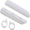 Ufo - YA02838-046 - Fork Tube Protectors - White - YZ
