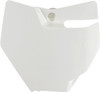 Ufo - KT04087042 - Front Number Plate - 2020 White