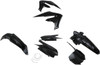 Ufo - YAKIT321-001 - Replacement Body Kit - Black - Yamaha - YZ '18-'23