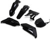 Ufo - YAKIT320-001 - Replacement Body Kit - Black - Yamaha - YZ '15-'21