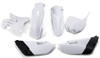 Ufo - YAKIT320-046 - Replacement Body Kit - White/Black - Yamaha - YZ '15-'21