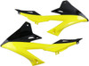 Ufo - SU04941-999 - Radiator Shrouds - Yellow/Black
