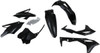 Ufo - KAKIT225-001 - Replacement Body Kit - Black - Kawasaki - KX '18-'20