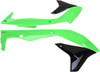 Ufo - KA04736-999 - Radiator Covers - Black/Green