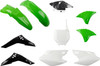 Ufo - KAKIT204-999 - Replacement Body Kit - OEM Green/White/Black - Kawasaki - KXF '06