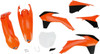 Ufo - KTKIT515-999 - Replacement Body Kit - OEM Orange/White/Black - KTM - SX '13-'15