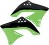 Ufo - KA04713-999 - Radiator Shroud - Black/Green