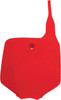 Ufo - KA03732-070 - Front Number Plate - '00-'11 OEM CR Red