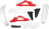 Ufo - HUKIT606-999 - Body Kit - '07 OEM Red/White/Black - Husqvarna - TC