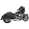 Bassani Exhaust Bassani Road Rage II 2 into 1 Mid Length Exhaust fits '07-'16 FLH, FLT Models 