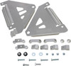 Works Connection - 18-198 - Radiator Brace Set - Silver - Kawasaki