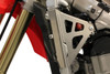 Works Connection - 18-708 - Radiator Brace Set - Silver - Honda