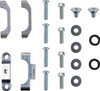 Works Connection - 18-181 - Radiator Brace Set - Silver - Yamaha