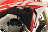 Works Connection - 18-B777 - Radiator Brace Set - Black - Honda