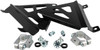 Works Connection - 18-B777 - Radiator Brace Set - Black - Honda