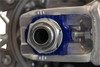 Works Connection - 17-265 - Elite Axle Block - Blue - Yamaha
