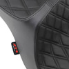 Z1R -  - Predator III Seat - Black - Diamond - Black Stitching - Bolt/V-Star