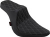 Z1R -  - Predator III Seat - Black - Diamond - Silver Stitching - Bolt/V-Star