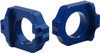 Works Connection - 17-280 - Elite Axle Block - Blue - YZ 250F/450F